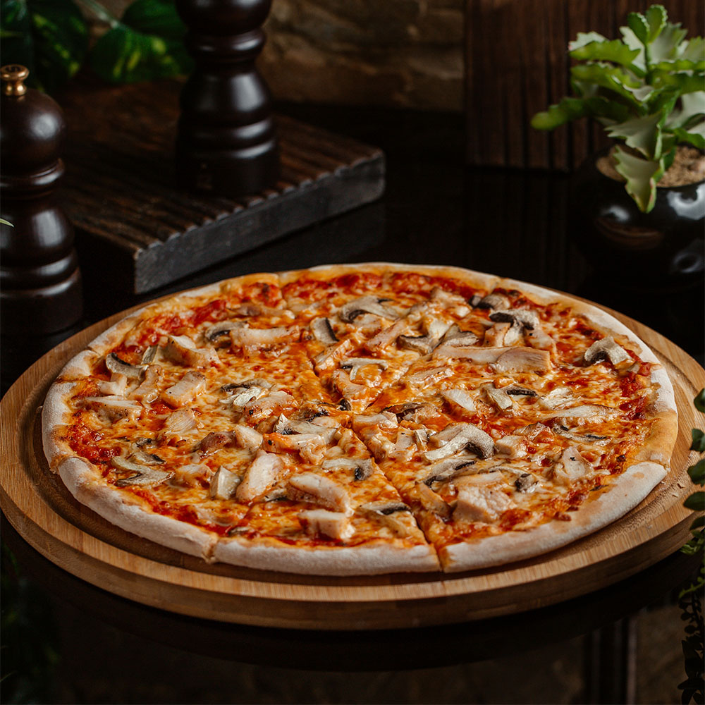 Desi Chicken Tikka Pizza