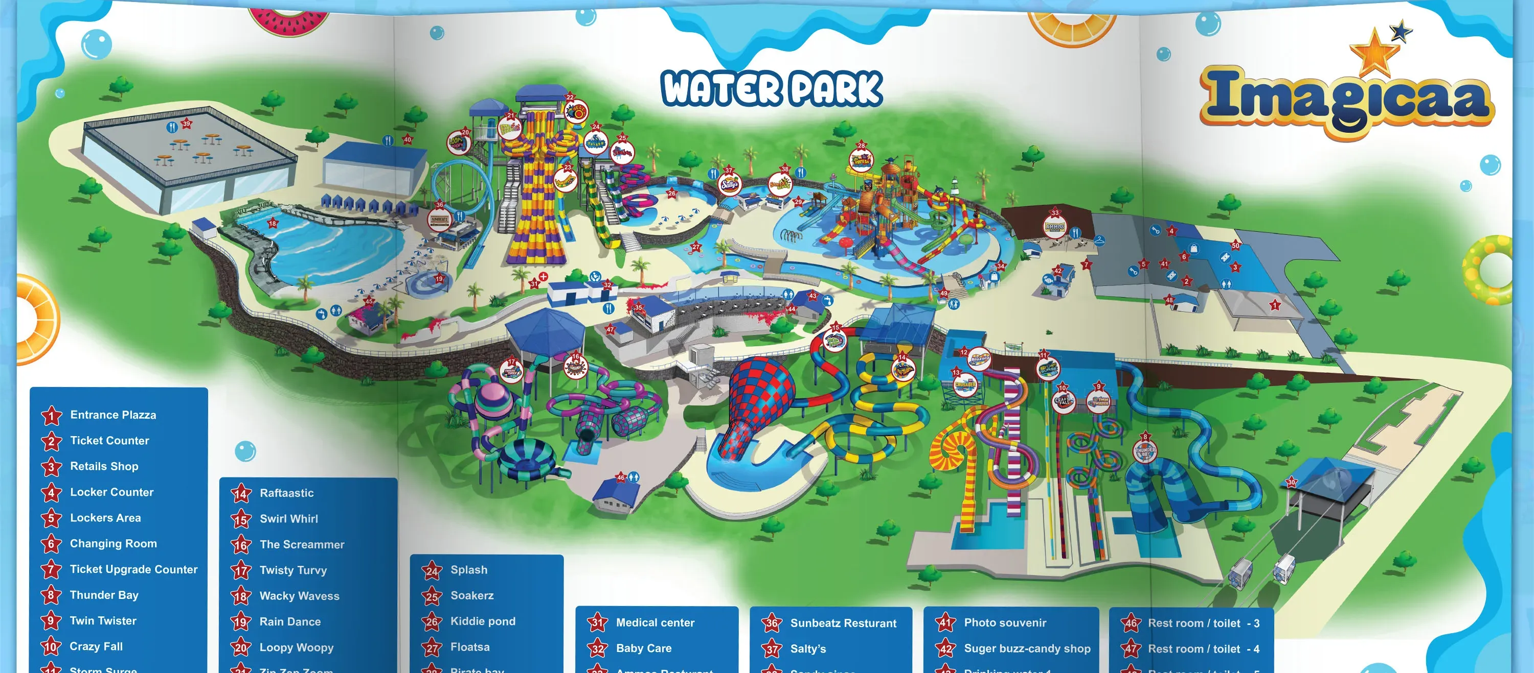 Theme Park Map