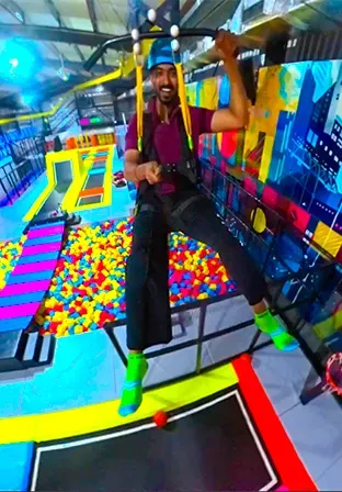 Rollercoaster Zipline