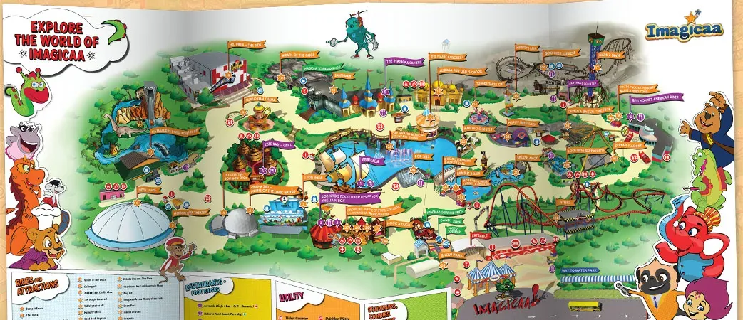 Theme Park Map
