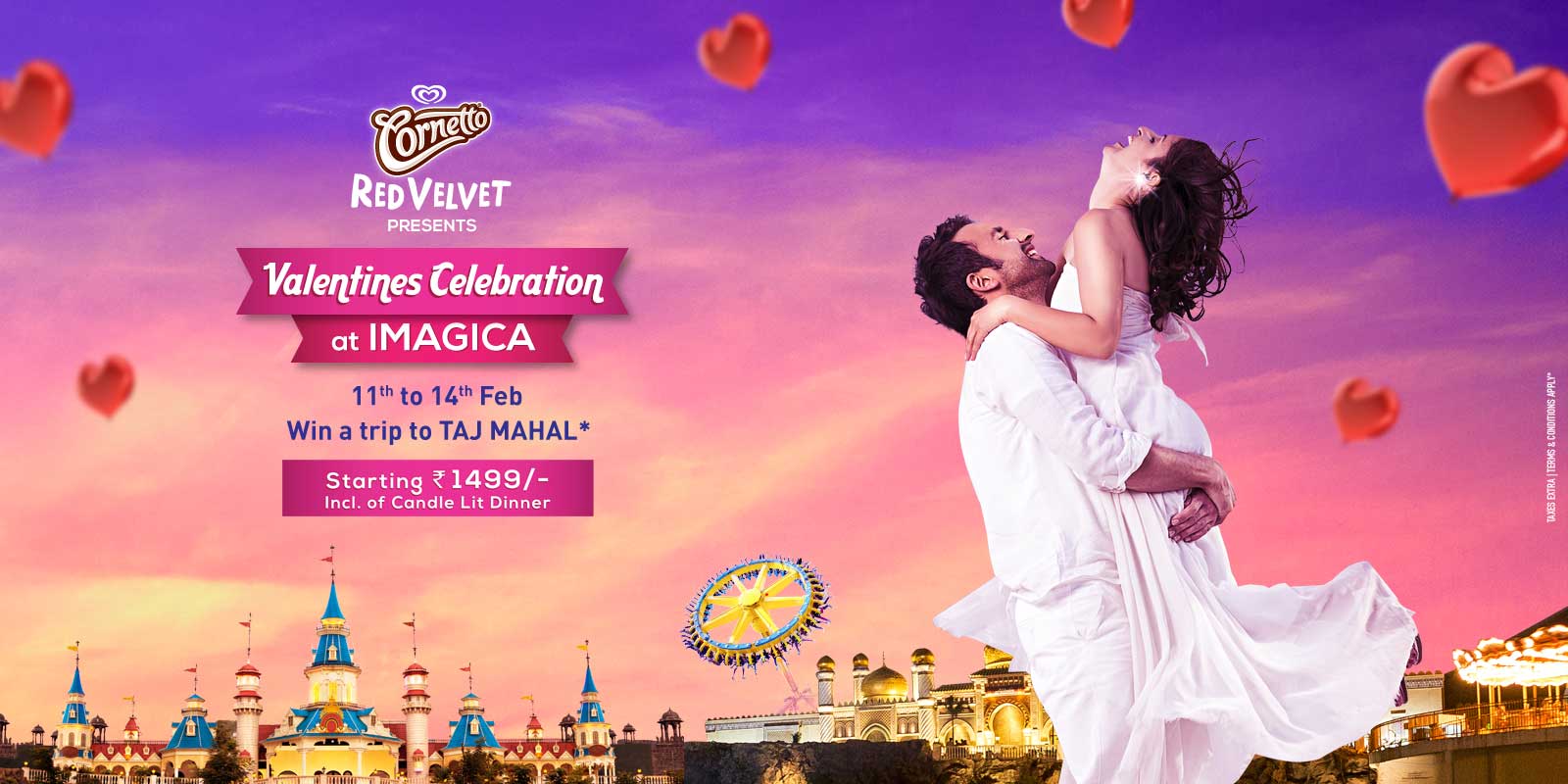 Valentine's Day Special – win a trip to the TAJ MAHAL