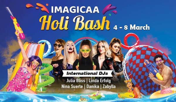 Celebrate Holi with a spring in Your Step and Spirits at Imagicaa